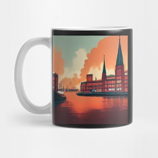 Hamburg | Comics style Mug